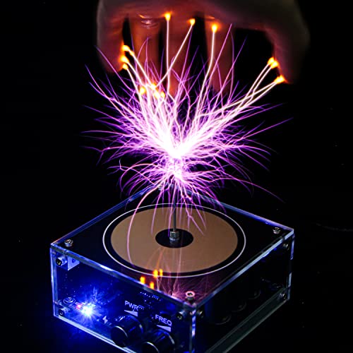 Tesla Coil Solid-State Music Tesla Coil Artificial Lightning Desktop Toy Wireless Power Scientific Transmission Model Experiment Tool