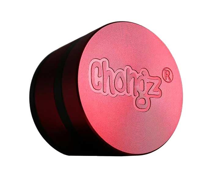 Chongz Big Hitter 62mm 4 Part Grinder (Red) Red