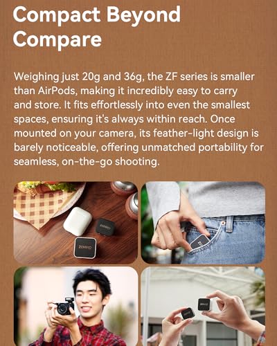 ZENIKO ZF-08 Camera Flash and Lightweight Portability Single-Contact Hotshoe Lithium Battery Type-C Charging 440 Full-Power Flashes