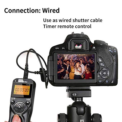 Pixel TW-283/DC2 LCD Wireless Shutter Release Timer Remote Control