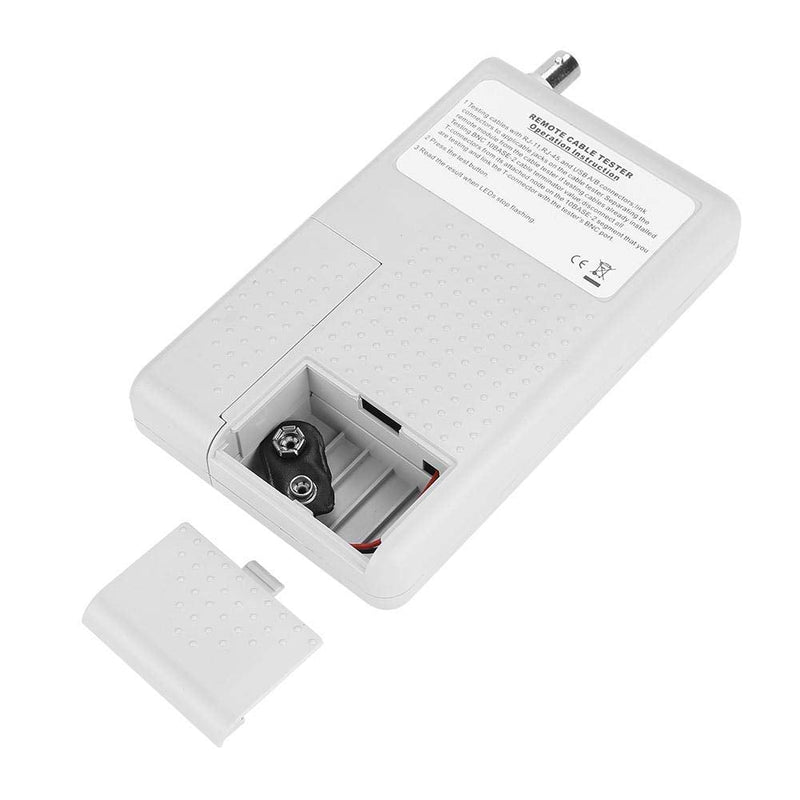 [Australia - AusPower] - Network Tester, RJ11 RJ45 Meter USB BNC 4-in-1 Portable LAN Network Cable Tester Remote Control Line Tester for UTP STP Cable Tracker 