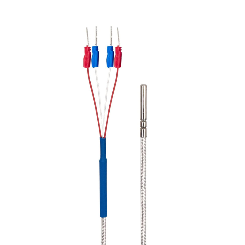 [Australia - AusPower] - PerfectPrime TL4200, 4 Wires Class A RTD PT100 Temperature Sensor/Probe, -200~200°C / -328~392°F, 2 Meter Long -200 ~ 200°C (-328 ~ 392°F) 