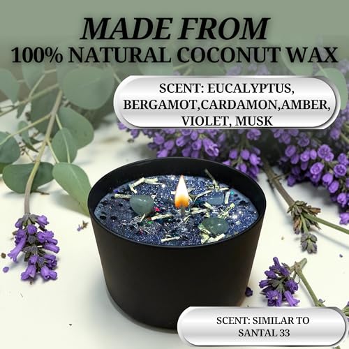 Better Business Candle for Prosperity, Success, Client Attraction, Abundance, Money, Growth, Confidence, Business Blessings, Prayer, Non Toxic Coconut Wax Spiritual Ritual Candle (Medium 8oz) Medium 8oz