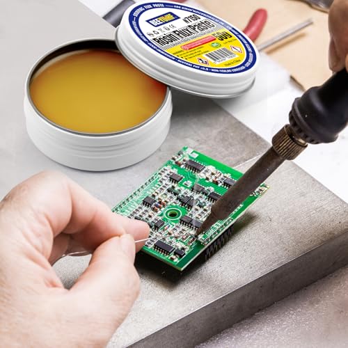 Rosin Flux, Soldering Paste Flux, Electronic Flux for Soldering for SMD PCB Welding (2.29oz/65g)