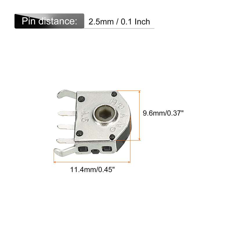 [Australia - AusPower] - MECCANIXITY Mouse Wheel Encoder 4.5mm 300W Time Accurate Decoder Rotary Mouse Scroll Wheel Encoder 5 Pcs 