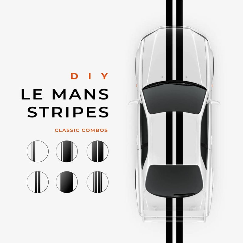 VViViD Automotive Vinyl Wrap 2 Tape Rolls of 1" x 20ft (Gloss Black and Chameleon Carbon Fiber) Pinstripe Bundle - M0