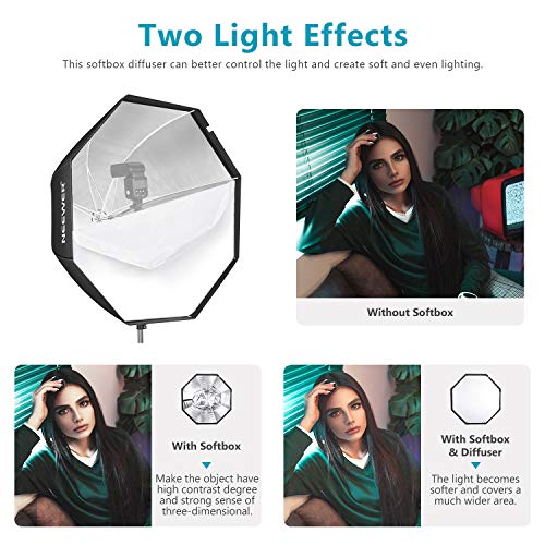 NEEWER 37.5inches/95centimeters Octagon Softbox with Carrying Bag 37.5"/95cm