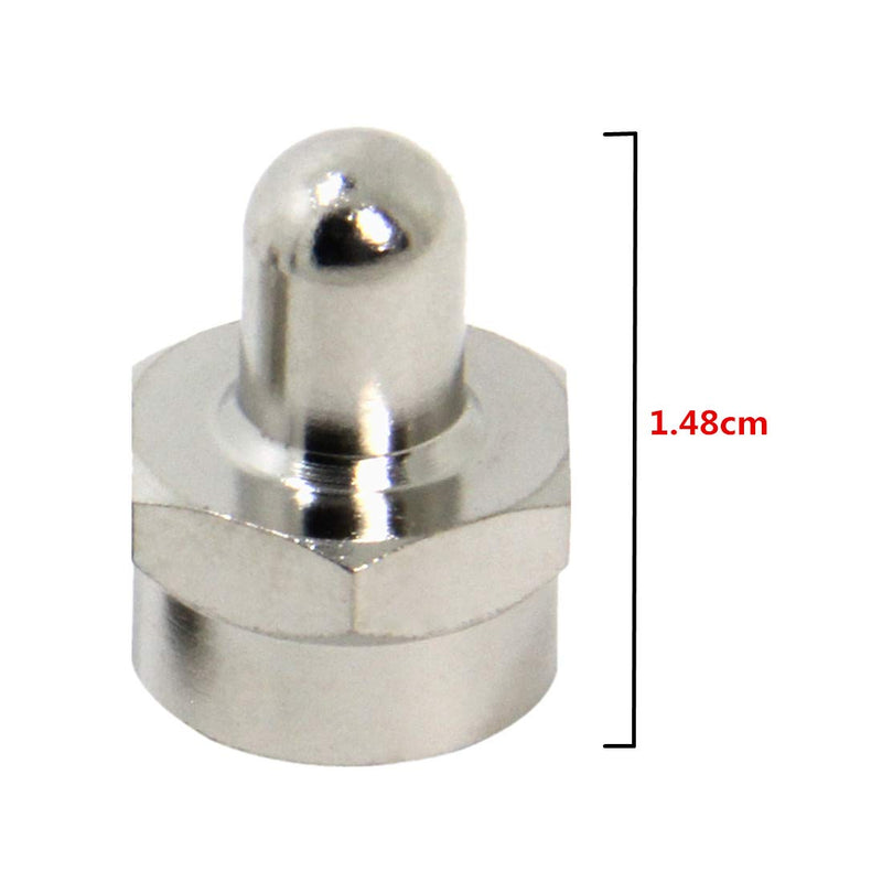 [Australia - AusPower] - Coax Cap Cover, 75 Ohm Terminator, 10-Pack, Coax Terminator Caps for Ports on Splitter, AMP, Coaxial Cable, TV Antenna, Wall Plates, Booster 