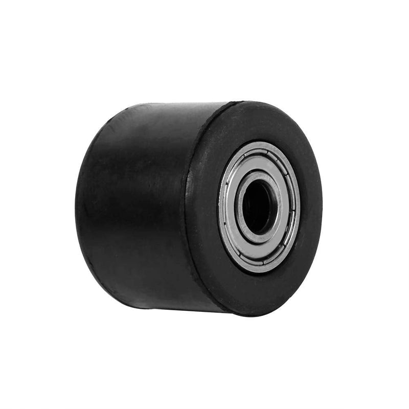 [Australia - AusPower] - Chain Tensioner Chain Roller Chain Guide Bike Wheel Roller Tensioner Chain Roller Idler Pulley 8mm Tensioner Pulley Wheel Guide Rubber Iron Material For Motorcycle Bike Chain Tensioner Roller 