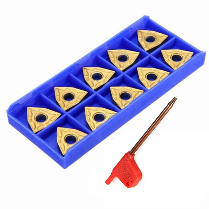 10 x WNMG080404 Carbide Insert