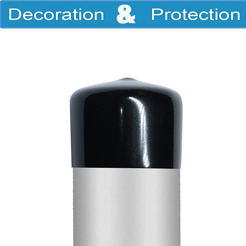 [Australia - AusPower] - 2" (50 mm) Rubber end caps Soft PVC Rubber Plug Thread Protective Sleeve Rubber Protective Cap Screw Protective Cap Round Plastic Cover Rubber Sleeve 2" (50 mm) 4 