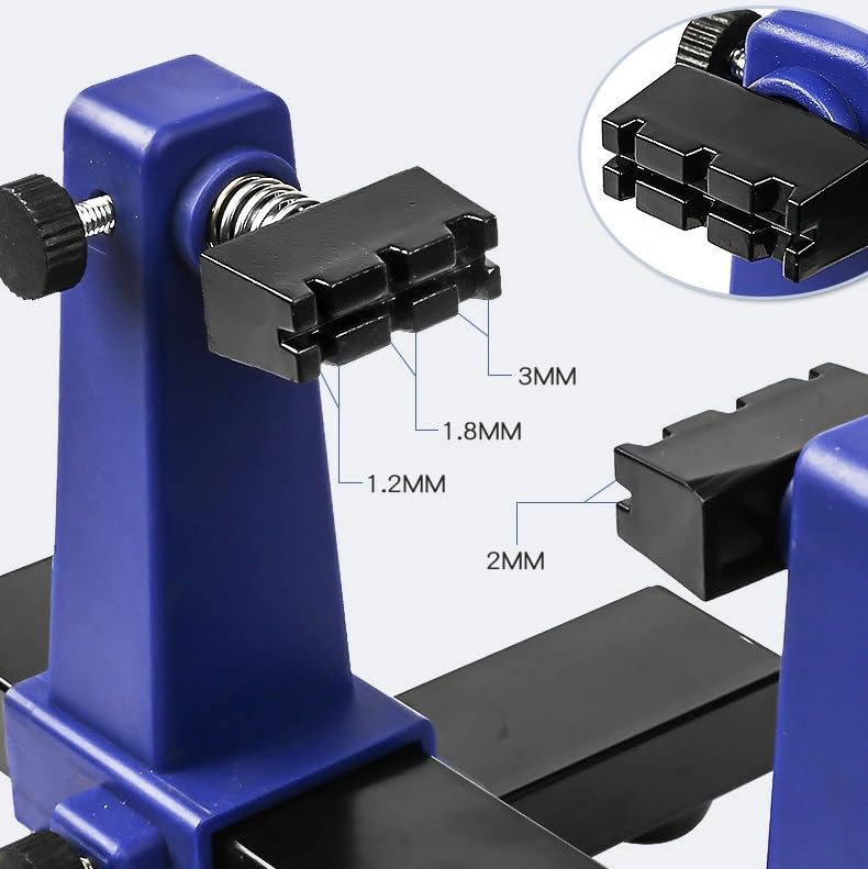 DEVMO Circuit Board Holder,Adjustable Printed Circuit Board Holder Frame PCB Soldering and Assembly Stand Clamp Repair Tool 360 Degree Rotation