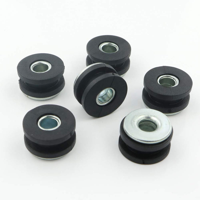 Xitomer Full Sets Fairing Bolts Kits, Fit for GSXR600 GSXR750 2006 2007 K6, Mounting Kits Washers/Nuts/Fastenings/Clips/Grommets (Matte Black)