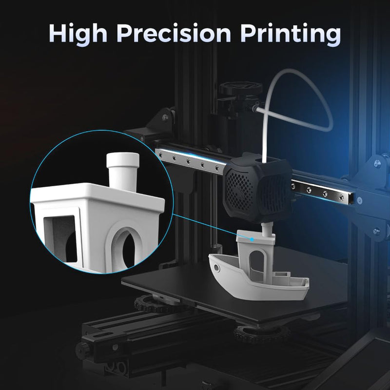 Creality Official Ender 3 Linear Rail Kit X-axis Rail Guide MGN12C 12.6" Length with Mount Bracket Support Sprite Pro kit Compatible with Creality Ender3 Ender 3 Pro Ender 3 V2 3D Printers Ender 3/3 Pro/3 v2 Linear Rail Kit