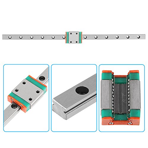 1pc LML7B Steel High Precision Miniature Linear Sliding Rail Guide Block 200mm 300mm 500mm(200mm)