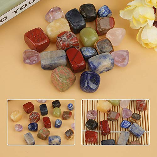 Mini Point Quartz Crystal Stone 100g Mixed Color Rock Chips Healing Assorted Stones