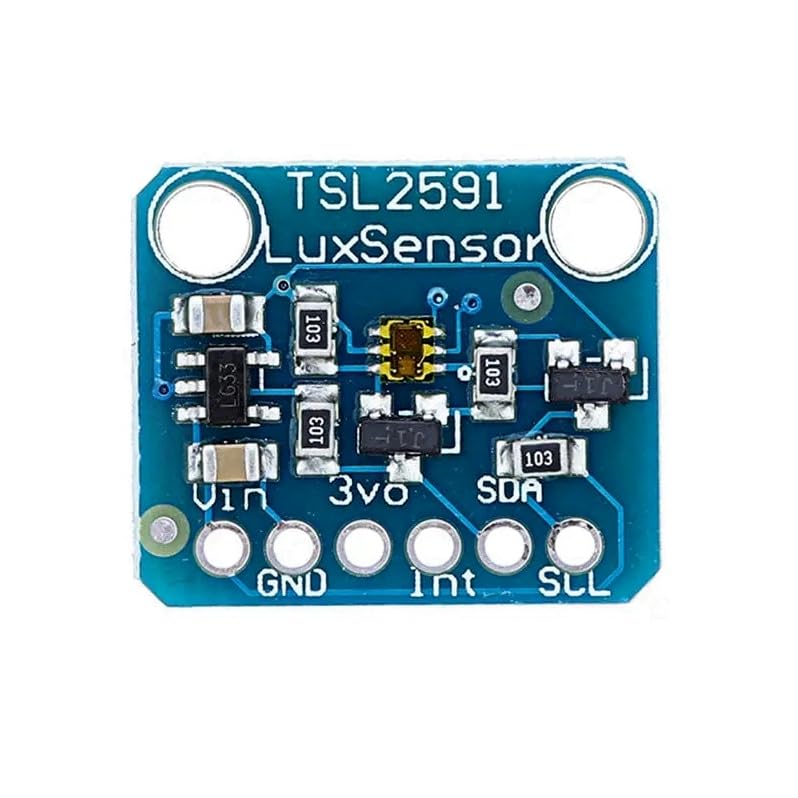 TSL2591 digital light sensor, DC 3.3V-5V I2C sensor module Sensor light detection module Built-in A/D converter