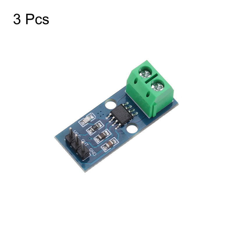[Australia - AusPower] - MECCANIXITY 3pcs ACS712 Current Sensor Module 30A Range Hall Effect Current Sensor Current Measuring AC/DC for Detecting Current 