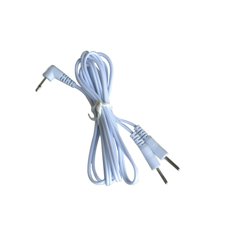 Premium TENS Cable Male 3.5mm Jack 2.0mm Male 120cm Length High Quality TensCare Replacement Cable for TENS Devices (Pack of 5)