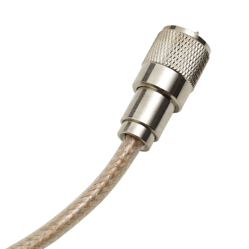 [Australia - AusPower] - RoadPro RP-8X12CL Clear 12' CB Antenna with Mini-8 Coax Cable 