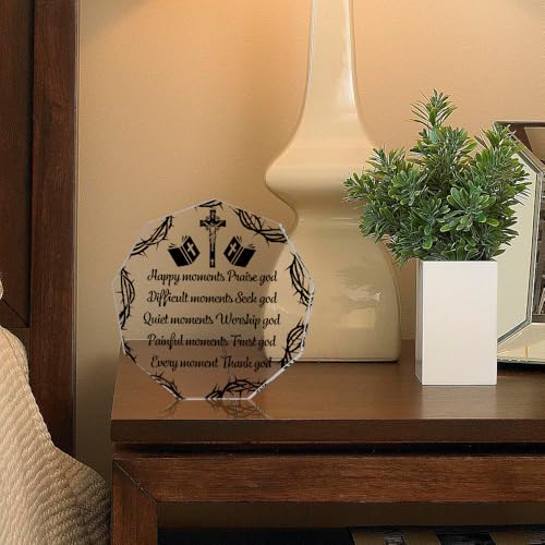 Xmas Gifts for Women Men,Acrylic Religious Gift,Christian Gifts for Women Men,Baptism Gifts for Girls Boys,Religious Gifts for Woman,Confirmation Gifts for Boys,Bible Gifts,Catholic Gifts