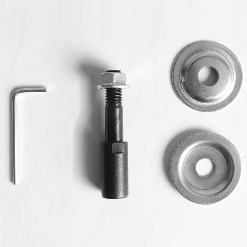 TopHomer 12 mm Motor Mandrel Adapter Sander Extension Shaft Mandrel for Polisher Grinder Polishing Grinding Polishing Polishing Wheel Rotary Disc 12 mm