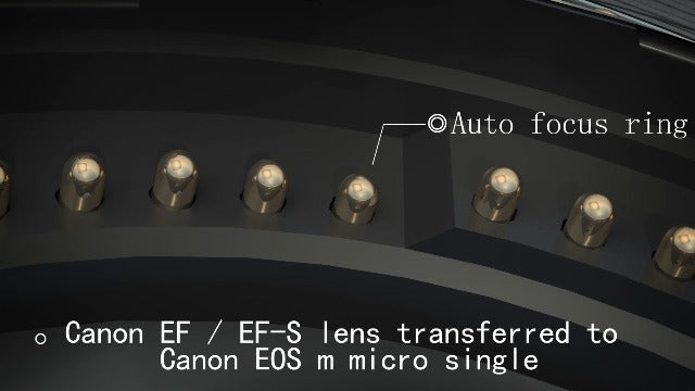 VILTROX EF-EOS M Lens Mount Adapter for Canon EF EF-S Lens to EOS M Cameras