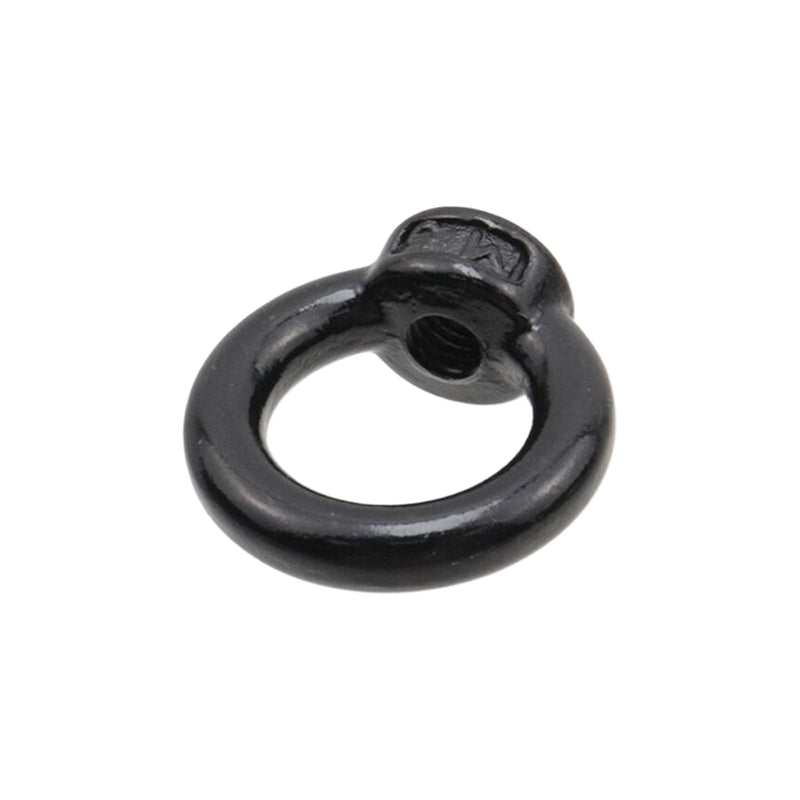 [Australia - AusPower] - 6Pcs Stainless Steel Lifting Eye Nut M5 Metric Ring Shape Lifting Eye Nut Ring Eye Bolts Threaded Nut Fastener M5 Lifting Eye Nut 