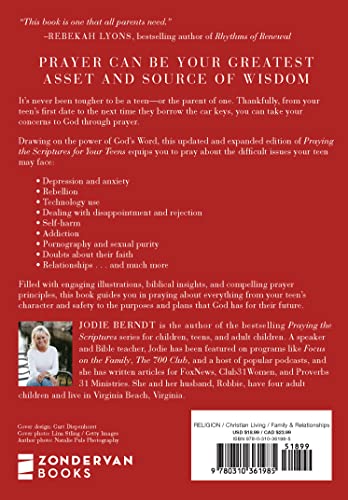 Praying the Scriptures for Your Teens: Opening the Door for God's Provision in Their Lives