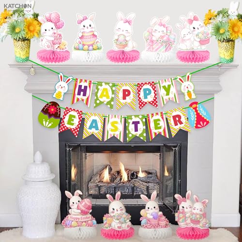 KatchOn Easter Centerpieces for Tables, Pack of 12 Pink