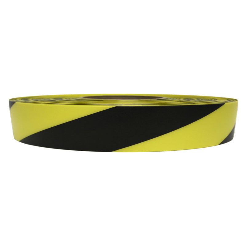 DuraMark EC-700 Hazard Safety Warning Stripe Tape - Durable Outdoor Heavy Duty Rubber Base, Reflective Slip Resistant Bast Certified for Pavement Marking, Hazardous Areas (Yellow & Black, 2" X 18') 2 Inch Yellow & Black
