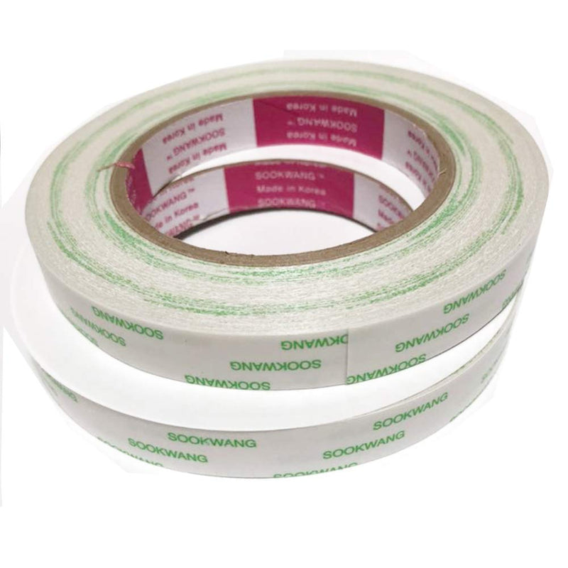 Double Sided Adhesive Tape for Craft 15mm x 25m - 2pcs