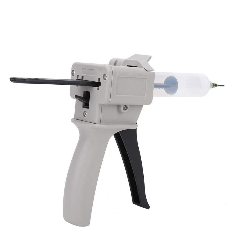 [Australia - AusPower] - KIKYO Glue Gun, Single Liquid Gun 30ml Dispenser Glue Gun Plastic Manual Single Tube Handle Tool for Pressing Squeezing 