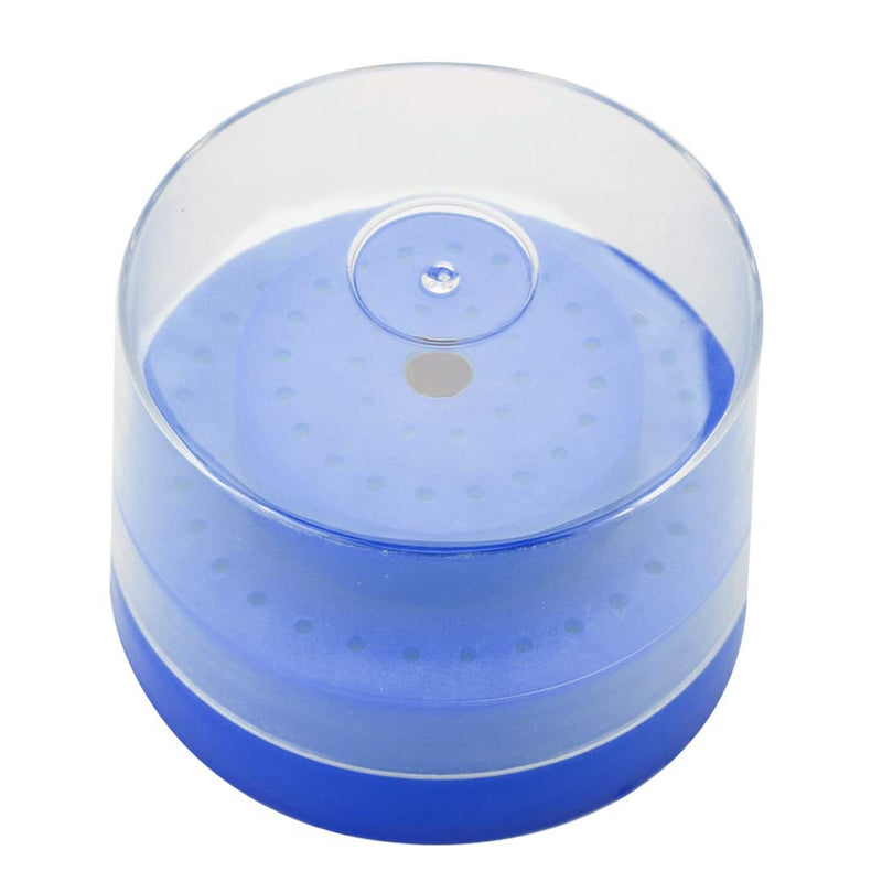 [Australia - AusPower] - Bur Holder, 60 Holes Slots Burs Block Burs Holder Block Case Opening Box, Block Case Organizer Instrument (Blue) Blue 
