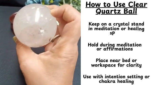 Jet Crystal Quartz Gemstone Ball Sphere – Natural Healing Crystal for Meditation, Reiki, Energy Cleansing, Home Décor, Positive Vibes & Chakra Balancing (2 Inch)
