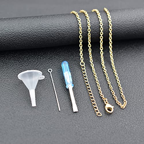 Guitar Cremation Jewelry for Ashes, Stainless Steel Guitar Shaped Urn Necklace for Men Women, Music Memorial Keepsake Pendant with Screw-Thread Chamber for Loved One Gold