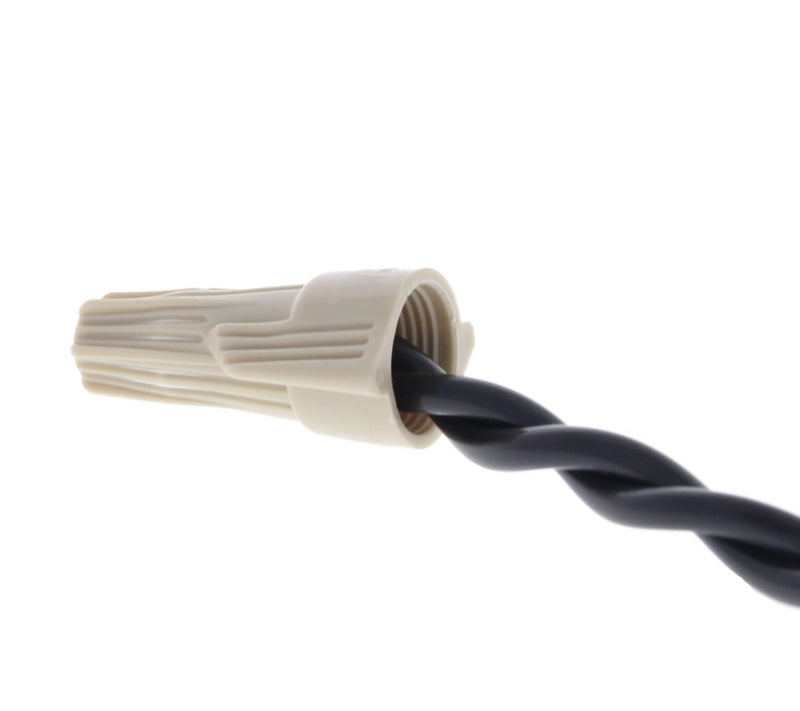 [Australia - AusPower] - IDEAL Electrical 30-341P Twister Wire Connector, Model 341 Tan, (100/Bag) 