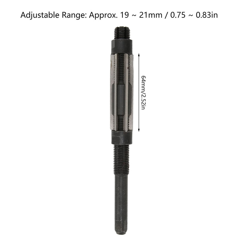 [Australia - AusPower] - Adjustable Reamer Tool, Clamping Reamer, Micro Expansion Hand Reamer, Adjustable Blade Reamer (19-21 mm Range), Hand Tool Sets 
