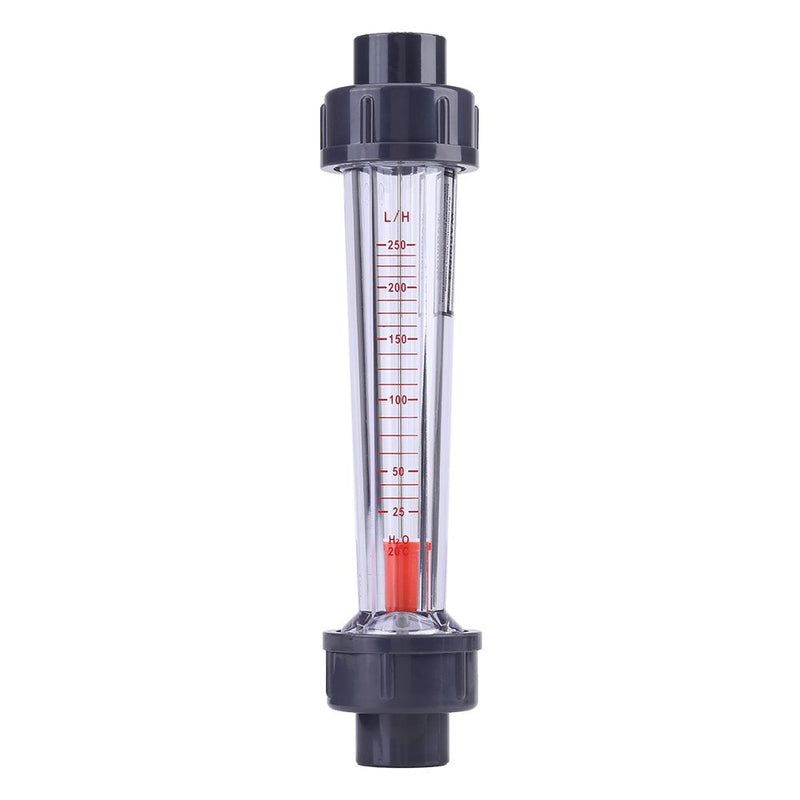 [Australia - AusPower] - Rotameter, Flow Meter Water Flow Meter Plastic Tube Type 25-250L/H Instantaneous Water Flow Meter Flowmeter 