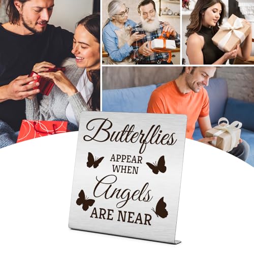 Sympathy Gifts for Women Men Memorial Decorative Plaque Memorial Bereavement Gifts for Loss of Mom Dad Family Friends Religious Sympathy Plaque Remembrance Keepsake Decorative Sign Condolence Gift