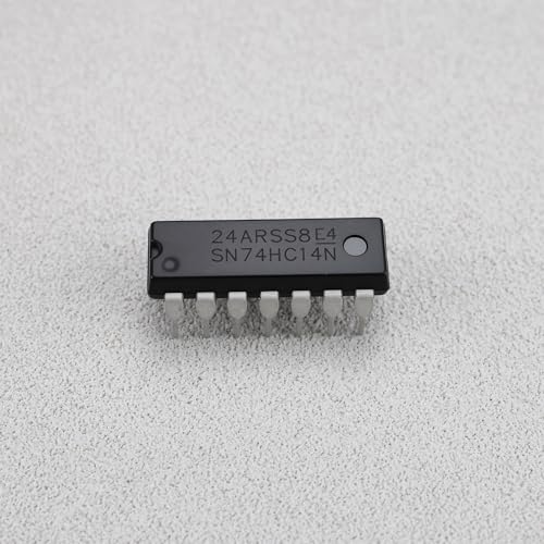 EMSea SN74HC14N 6-Channel Schmitt Trigger Inverter IC Chip DIP14 for Breadboard Pack of 20