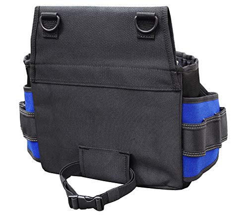 Niche working pouch tool bag with multiple compartments for organizing hand tools