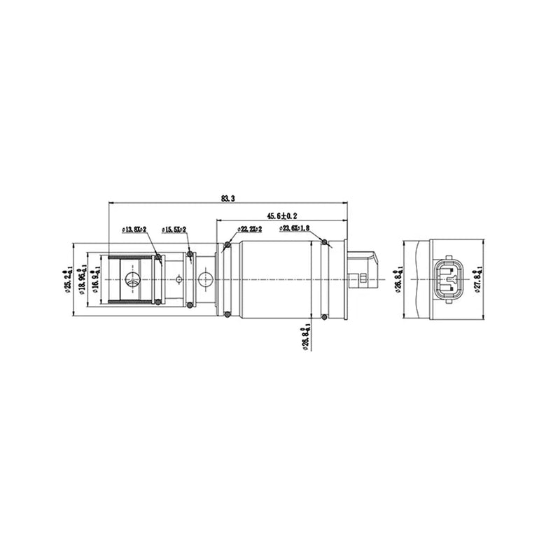 AC Compressor Control Valve 5SE09C 5SE12C 6SEU16 For MERCEDES BENZ