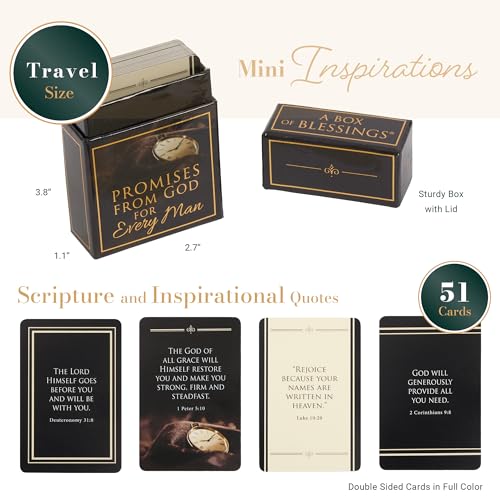 Promises From God For Every Man, Inspirational Scripture Cards to Keep or Share (Boxes of Blessings)
