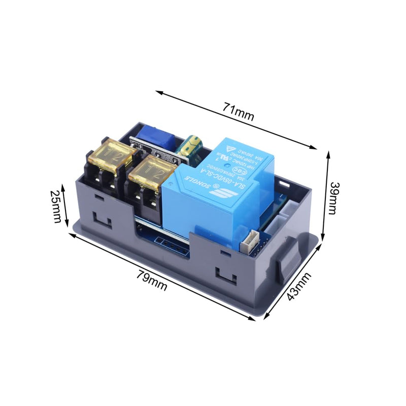[Australia - AusPower] - XY-SA30 30A Electronic Thermostat Controller, AC 110V-220V NTC Digital Temperature Control Module, -40~166℉ Automatic Timed Heating/Cooling Temp Control Board 