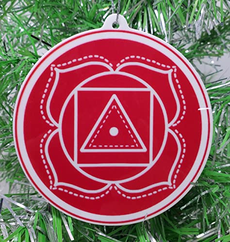 7 Chakra Ornaments Healing Crystals Feng Shui Ornament Yoga Meditation Christmas Ornament Set (C39)