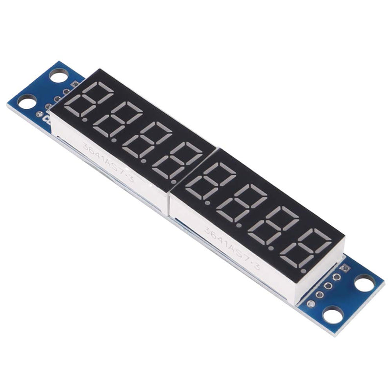 5 PCS 8 Digit 7 Segment Module MAX7219 8 Bit Digital Segment Tube LED Display Module Compatible with Arduino MCU/51/AVR/STM32/Raspberry Pi 4 Model B