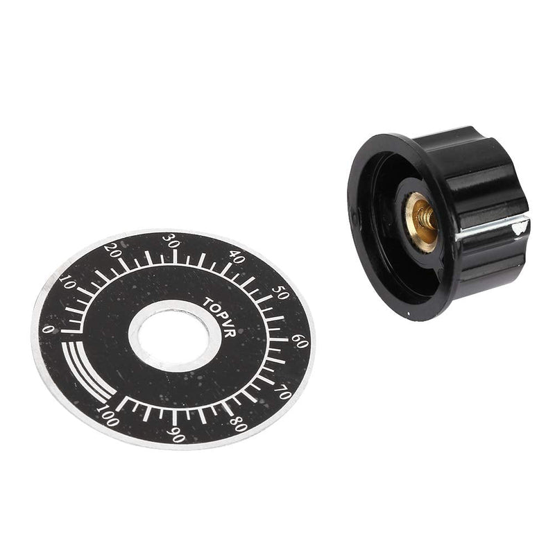 [Australia - AusPower] - Digital Dial Scale Potentiometer Knob, MF-A03 Potentiometer Knob, 10 Pieces Replace for DIY Potentiometer 