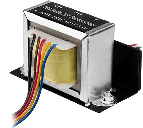 [Australia - AusPower] - OSD Audio 70V Commercial (20W, 15W, 10W, 5W) Premium Distribution Line Transformer SP70 1-Pack Indoor 