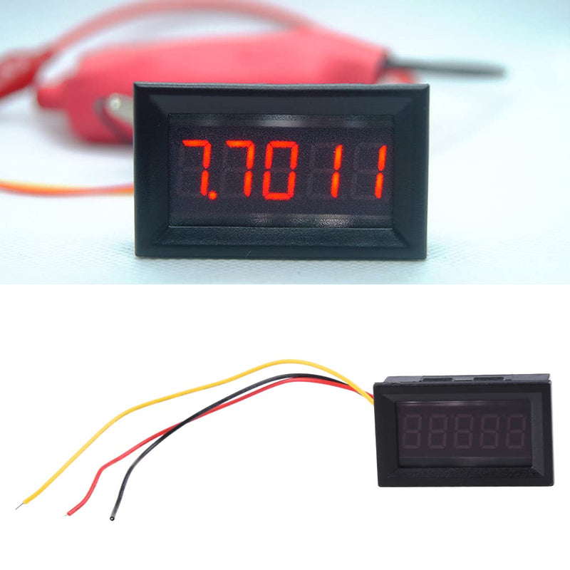 [Australia - AusPower] - High 5 Digit Meter For 0.0000-3.0000A Ammeter Digital Display Digital Ammeter 0.36 Inch Red LED Disp 